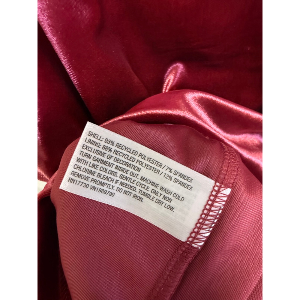 Women's Velour Tank Top - Wild Fable™ Berry Red M NWT - Picture 6 of 6